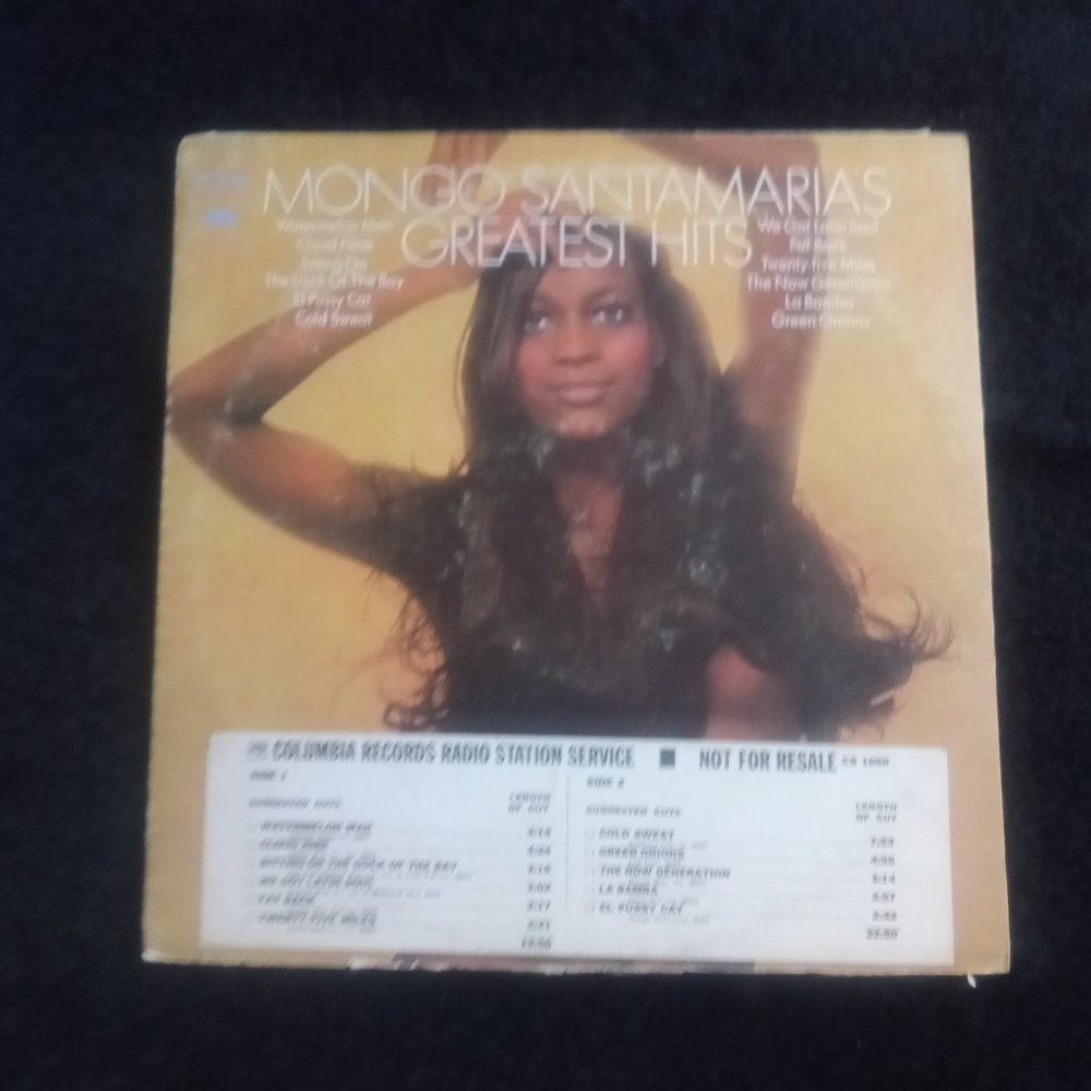 Mongo Santamaria Greatest Hits Vinyl Record LP